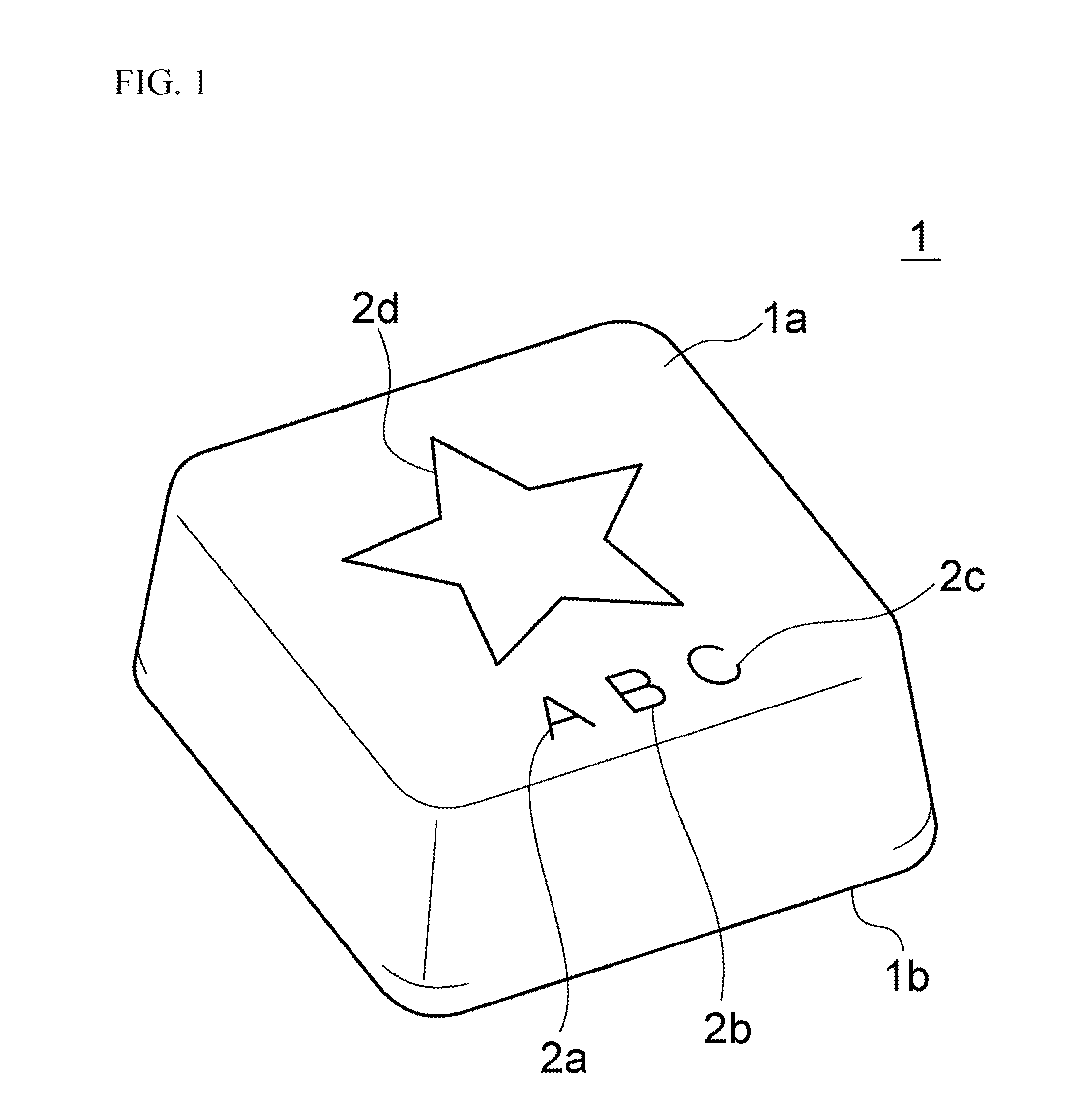 Tofu, tool for shaping tofu and method for shaping tofu