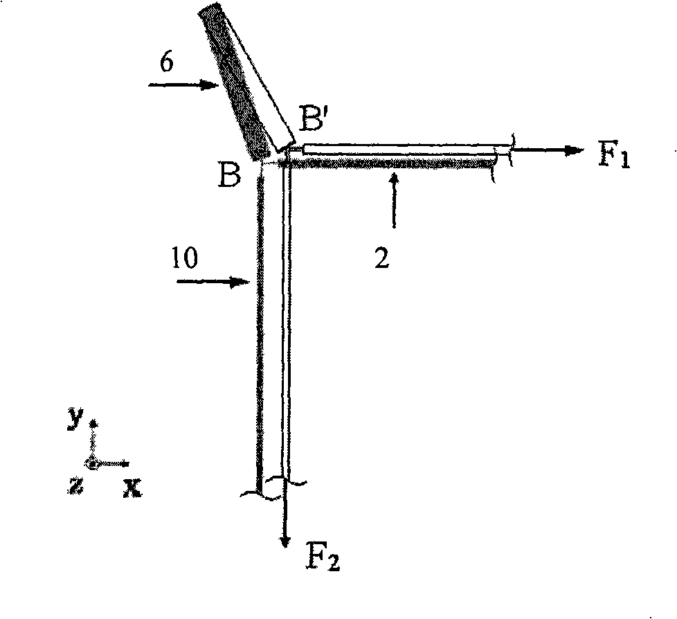 Direct frequency-output vibration gyroscope structure