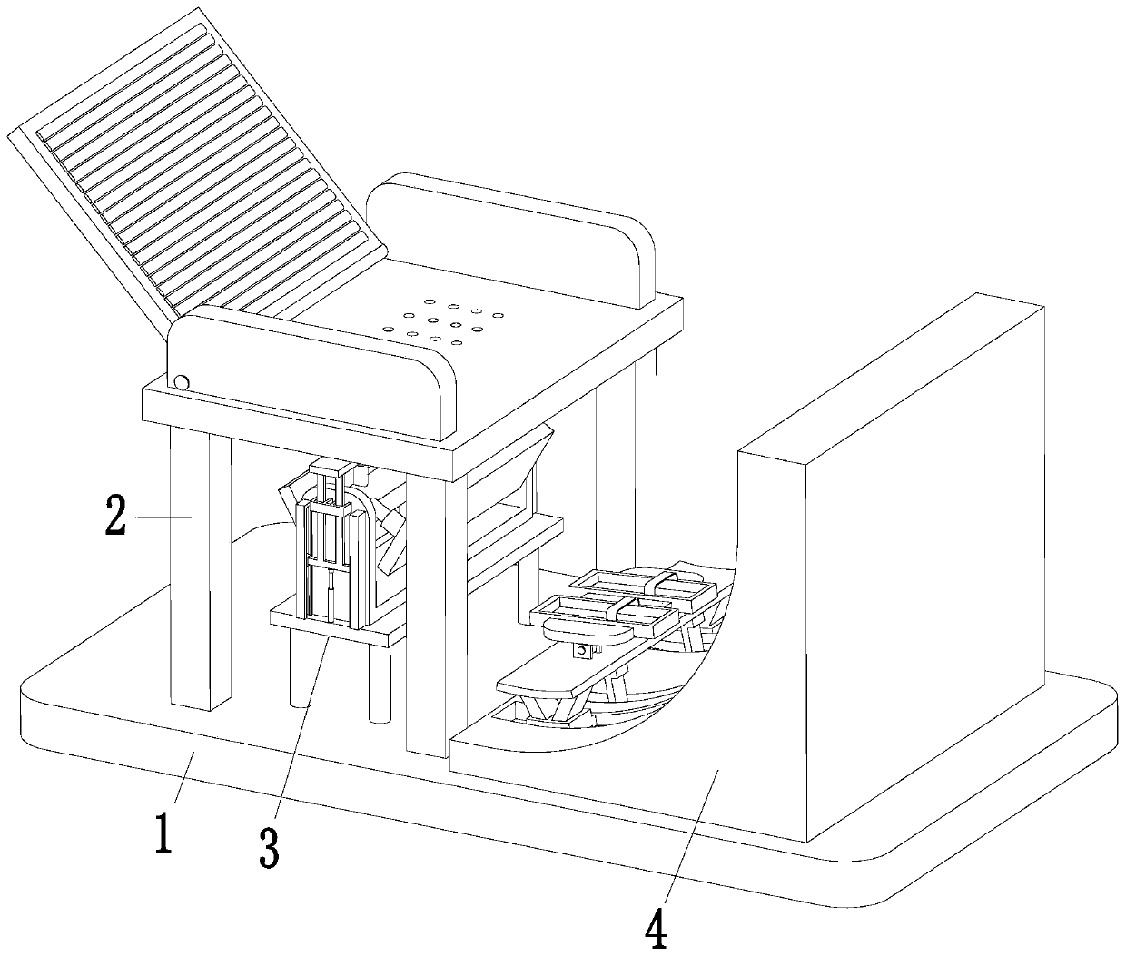 A postpartum pelvic floor muscle contraction rehabilitation training device