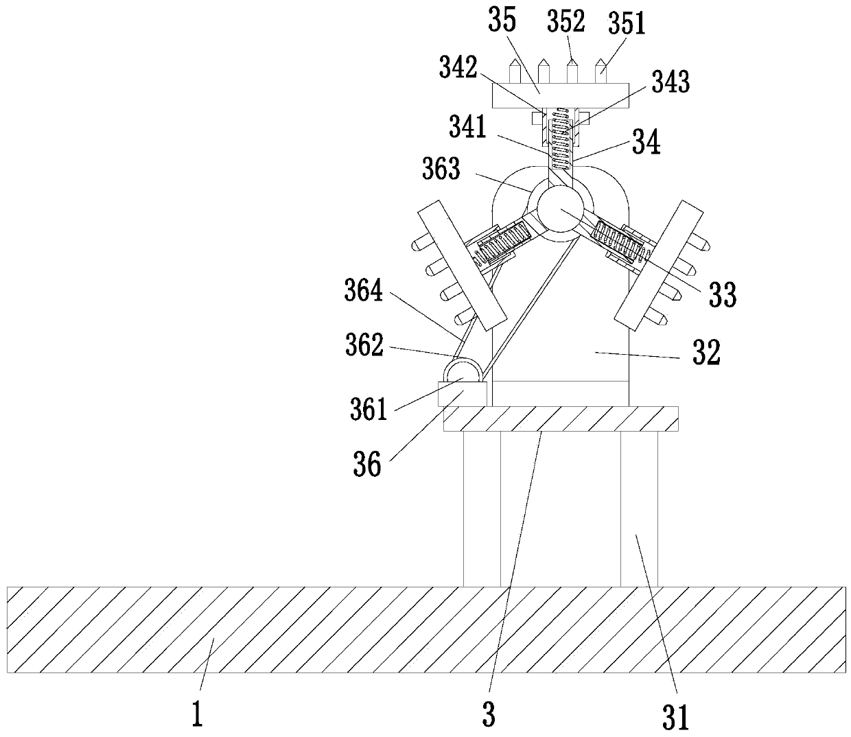 A postpartum pelvic floor muscle contraction rehabilitation training device