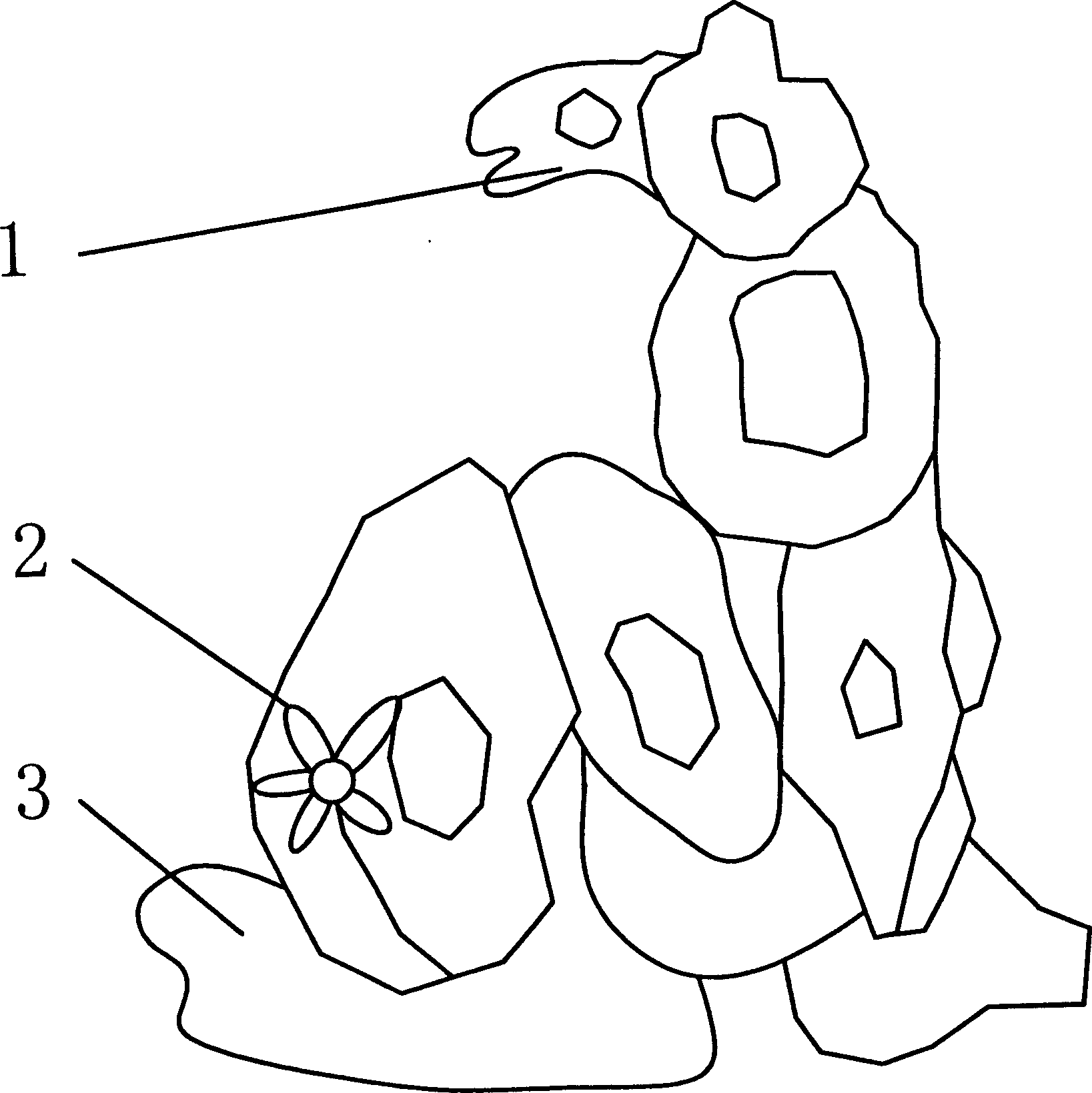 Method for making handicraft of natural oyster and razor clam shell