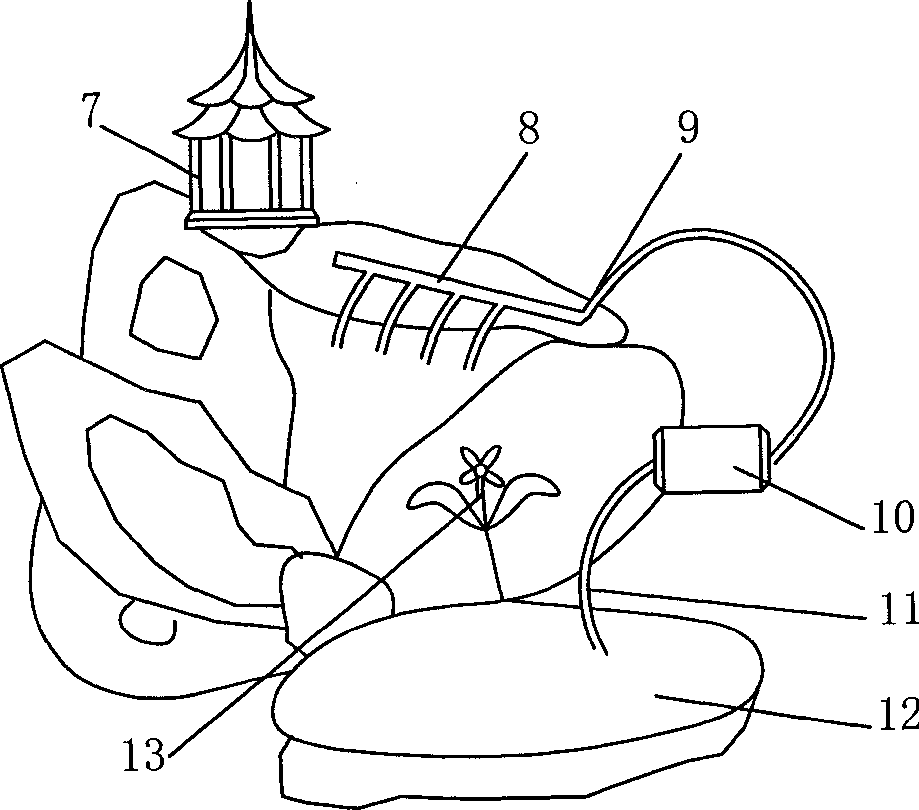 Method for making handicraft of natural oyster and razor clam shell