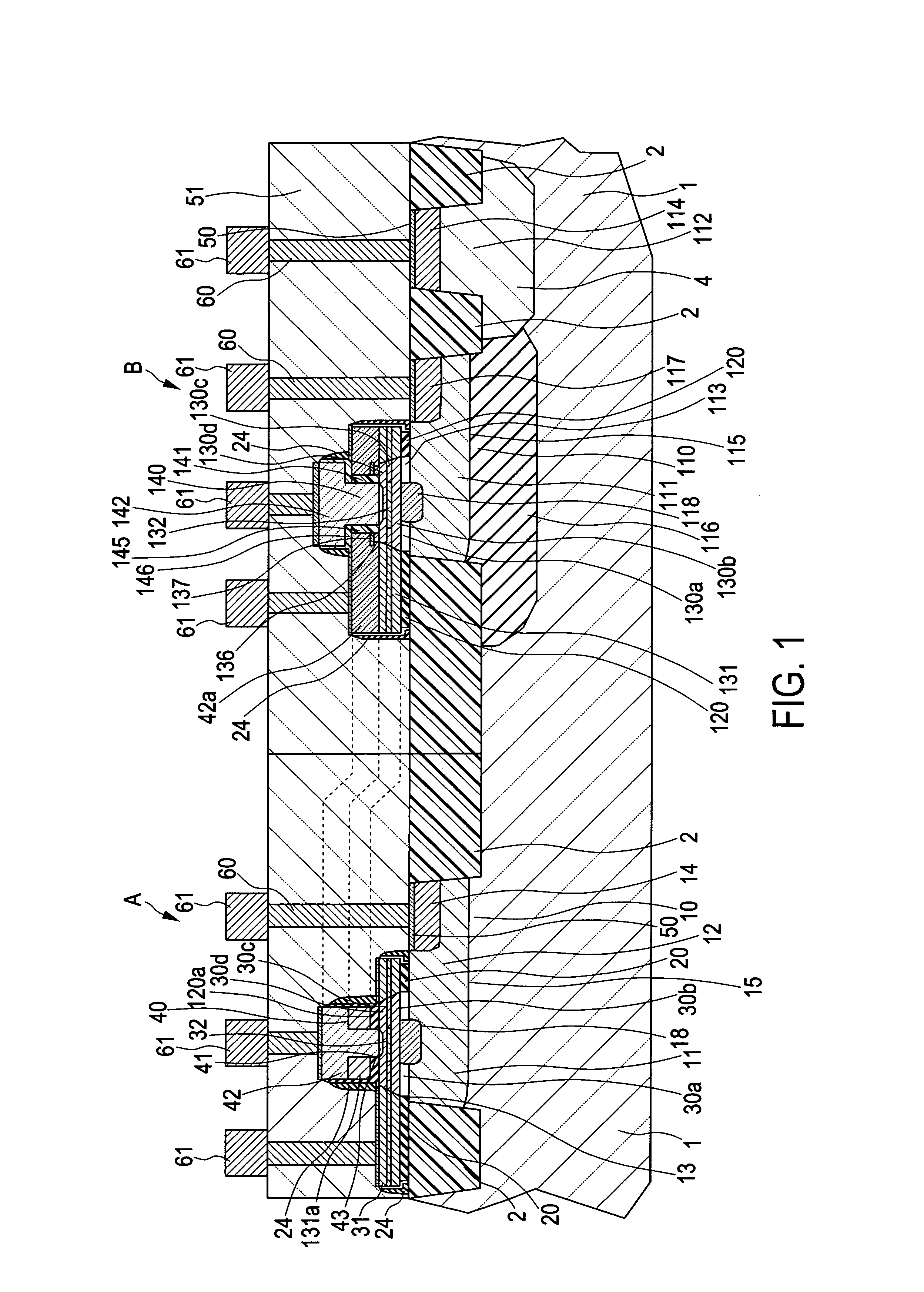 Bipolar complementary semiconductor device