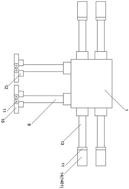 Voltage transformer insulation sleeve tube monitoring device and installation method therefor