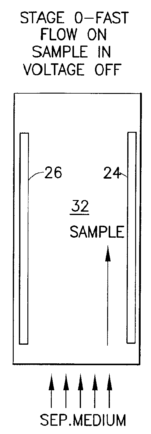 Methods and apparatus for carrier-free deflection electrophoresis