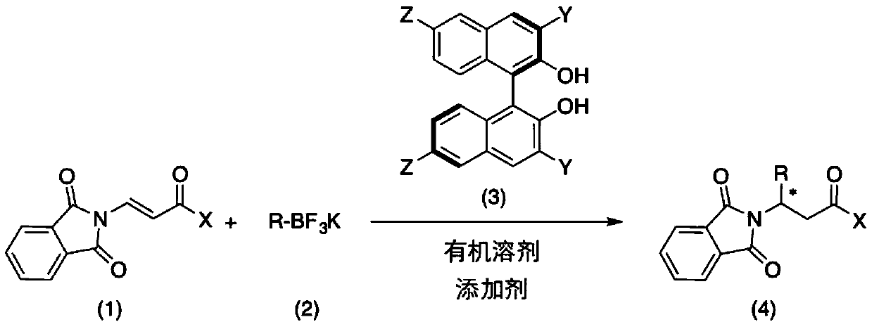 Method for catalytically asymmetrically synthesizing chiral beta-aminoketone derivative