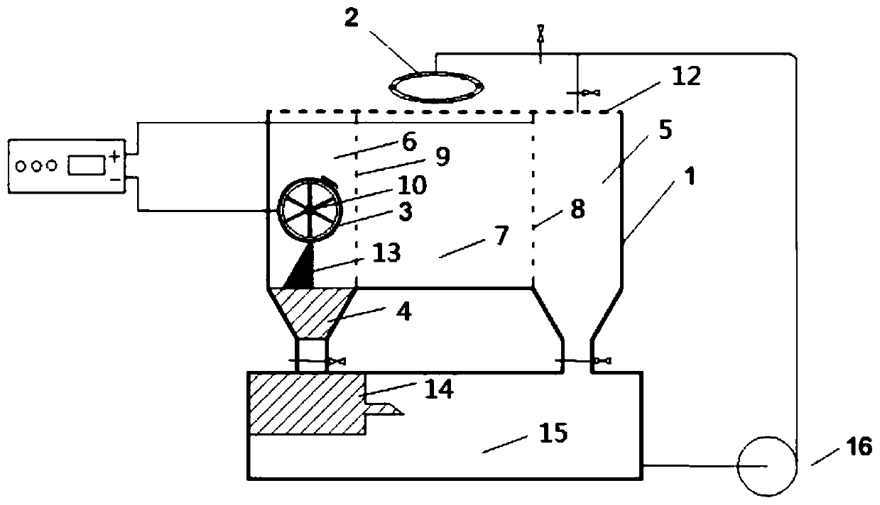 Method for removing heavy metals in sludge