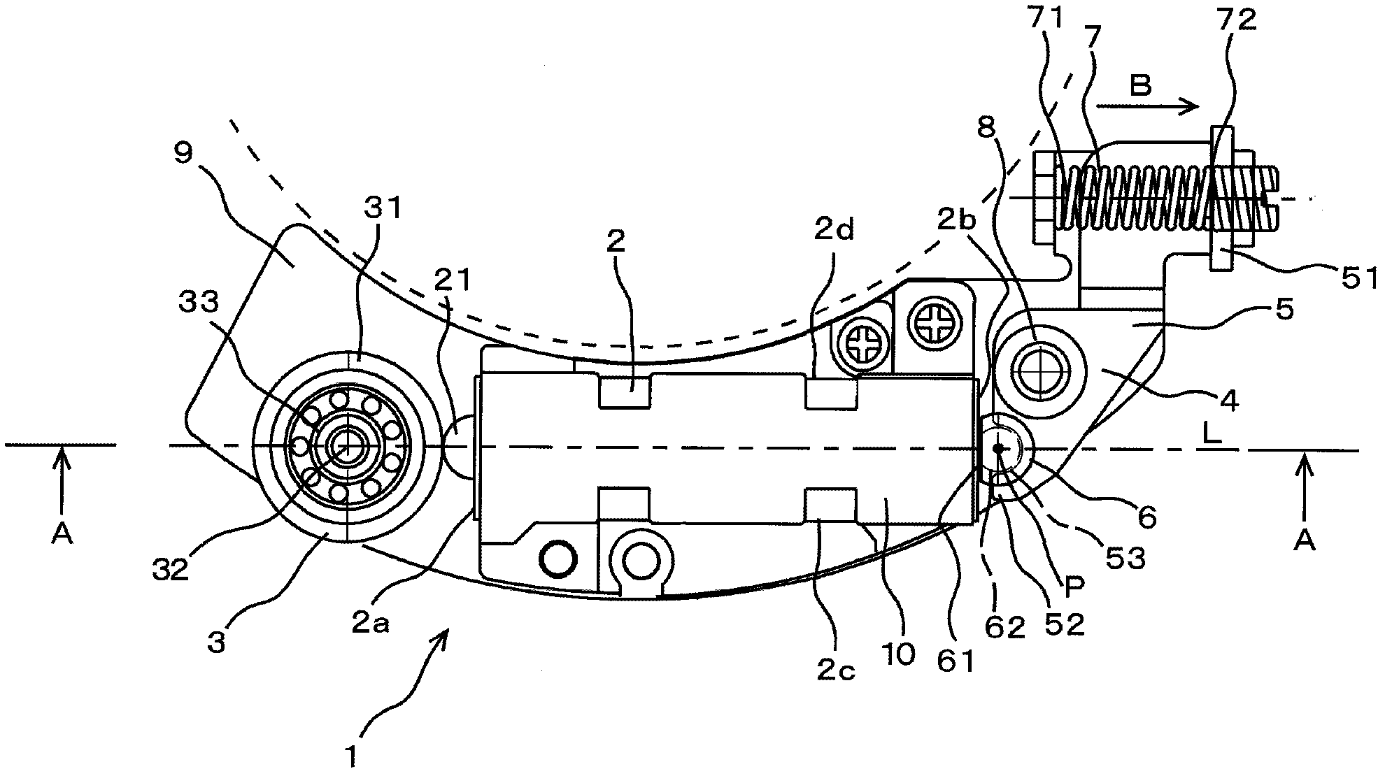 Vibration motor and lens drive mechanism