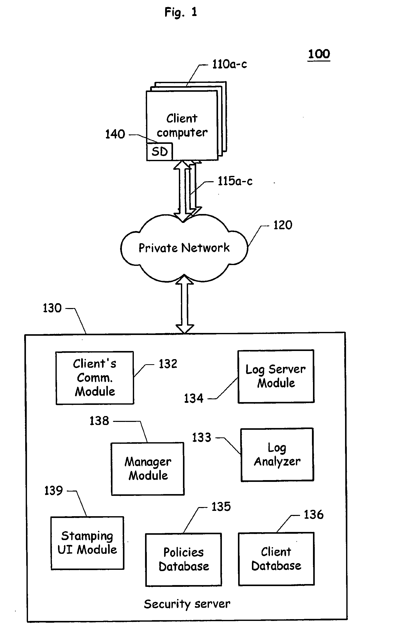 Method and system for securely identifying computer storage devices