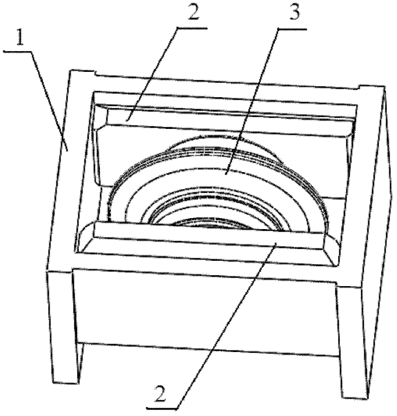 Mounting structure of disc hob