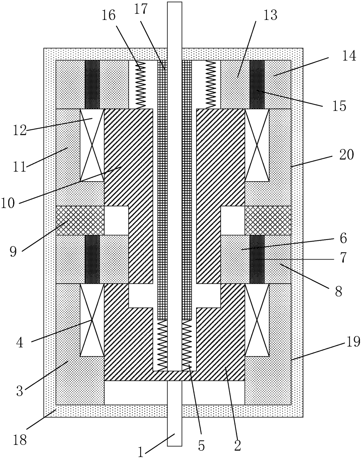 Dual-mono-stable combination permanent magnetic operating mechanism capable of realizing short-time closing and method