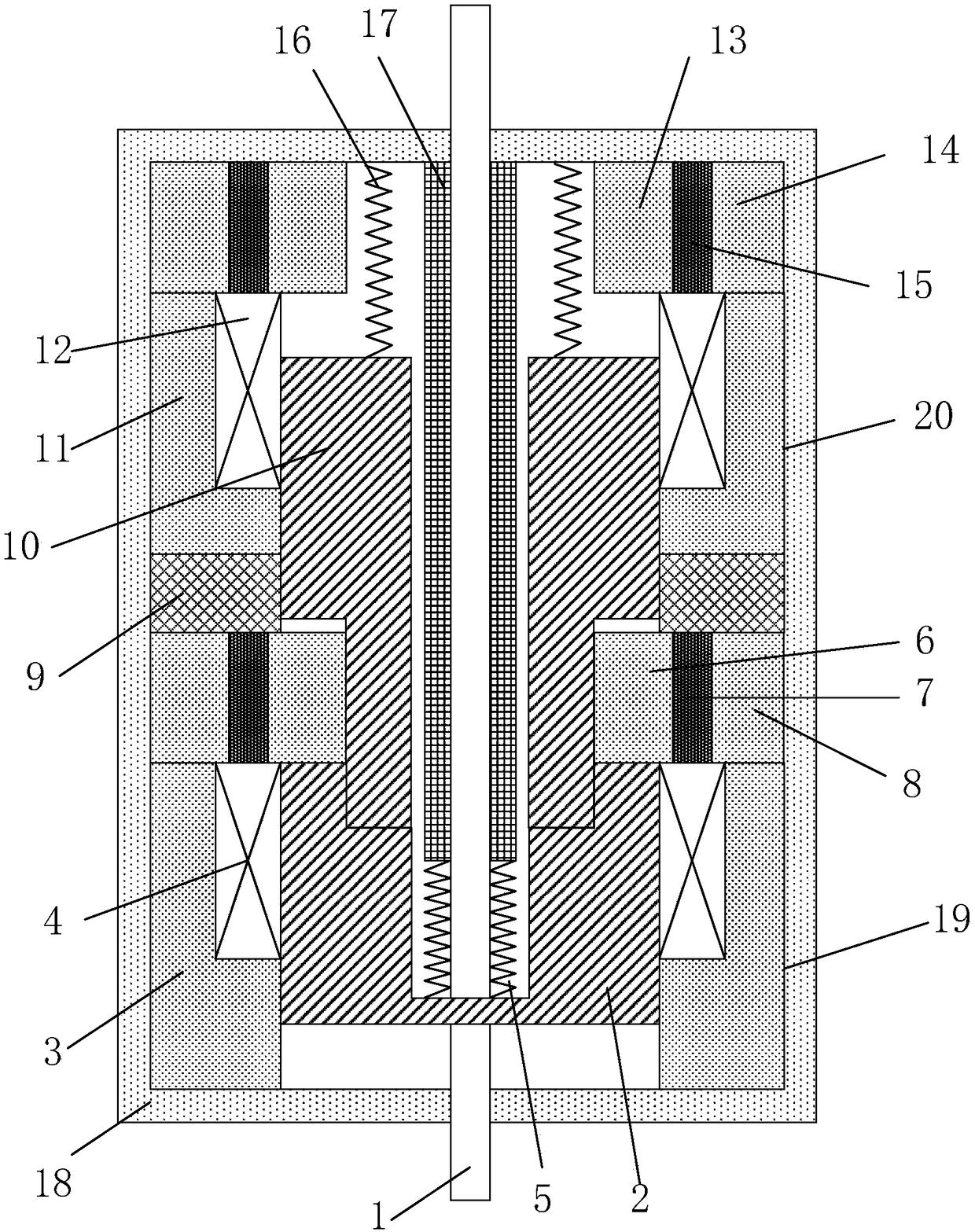 Dual-mono-stable combination permanent magnetic operating mechanism capable of realizing short-time closing and method