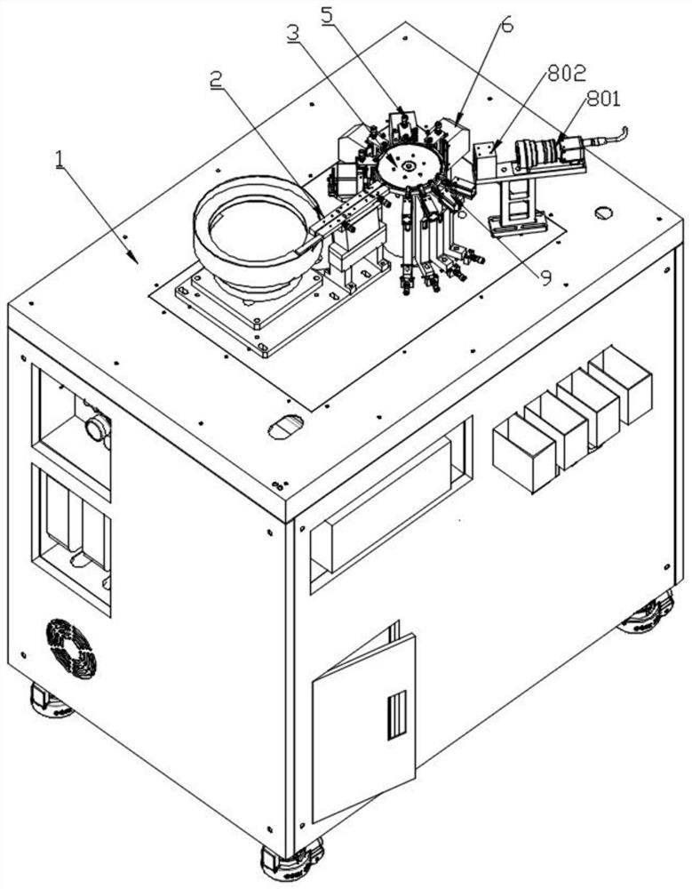 A pogo PIN automatic detection machine