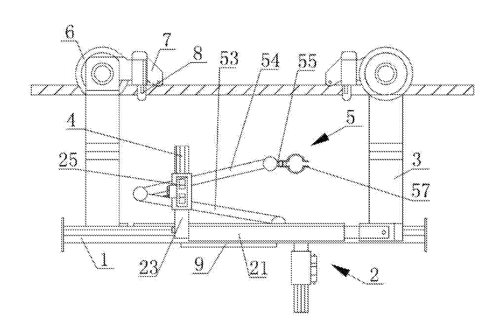 Device for servicing live power lines