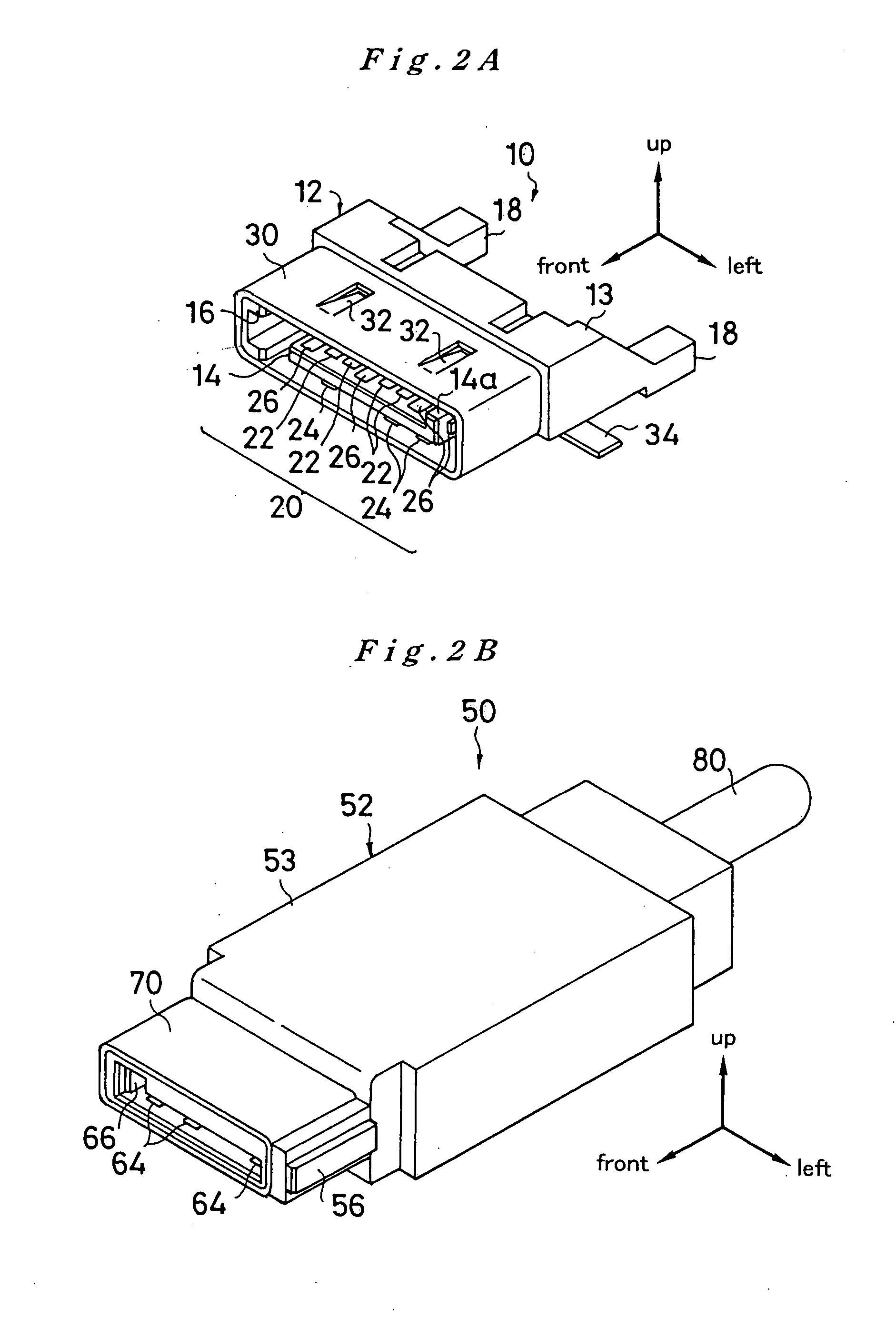 Plug connector, receptacle connector, and joint-type connector