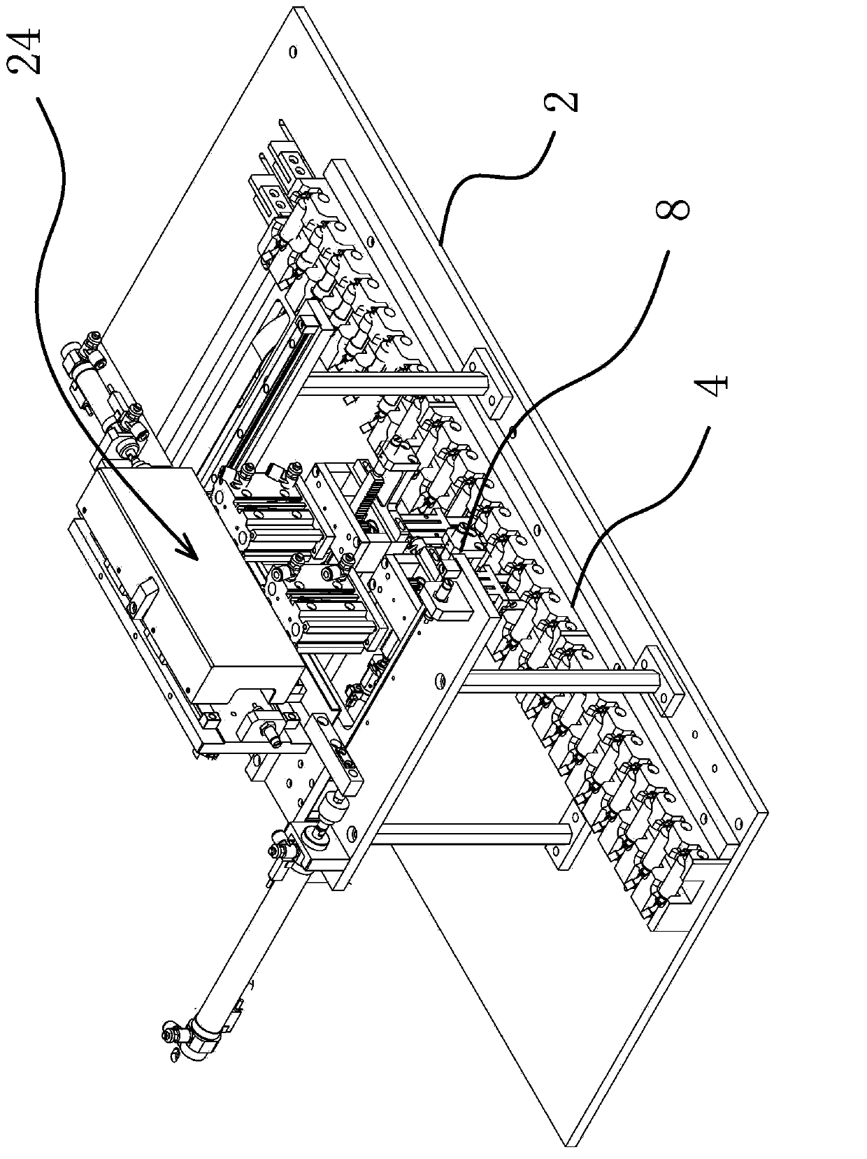 Feeding method and device of drip chambers in infusion sets