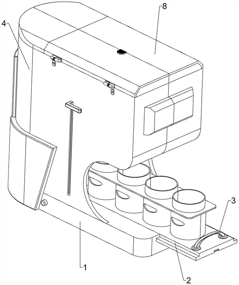 A vegetable juice extraction equipment for the preparation of protein solid beverages