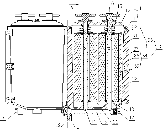Diesel engine filter