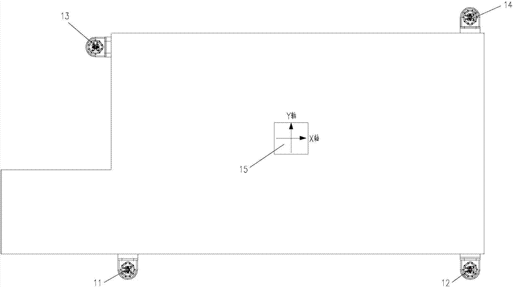 Automatic quick leveling hydraulic control circuit of down-the-hole drill and control method thereof