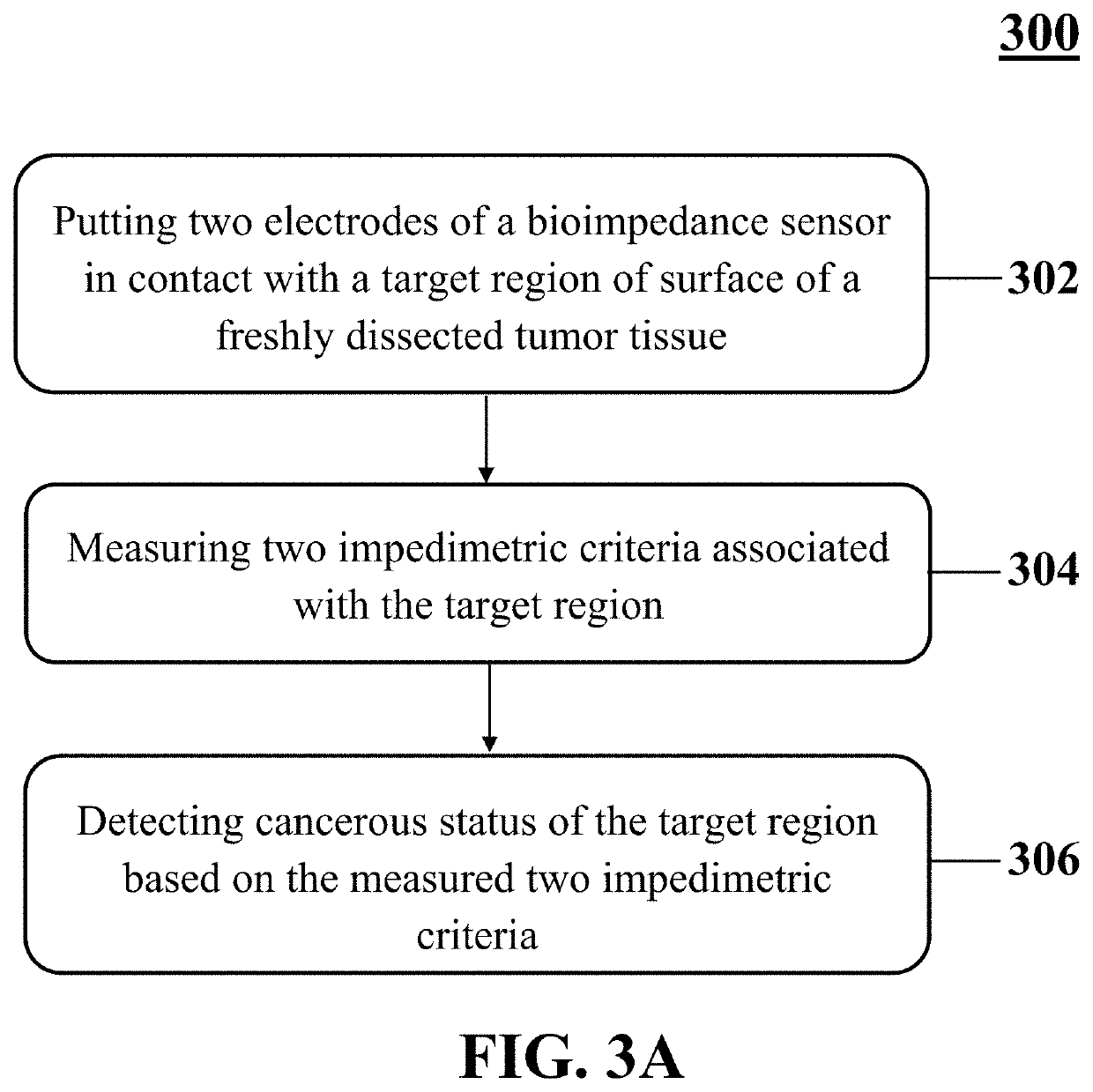 Bioelectrical cancer diagnosis of margins of a freshly dissected cancerous tumor