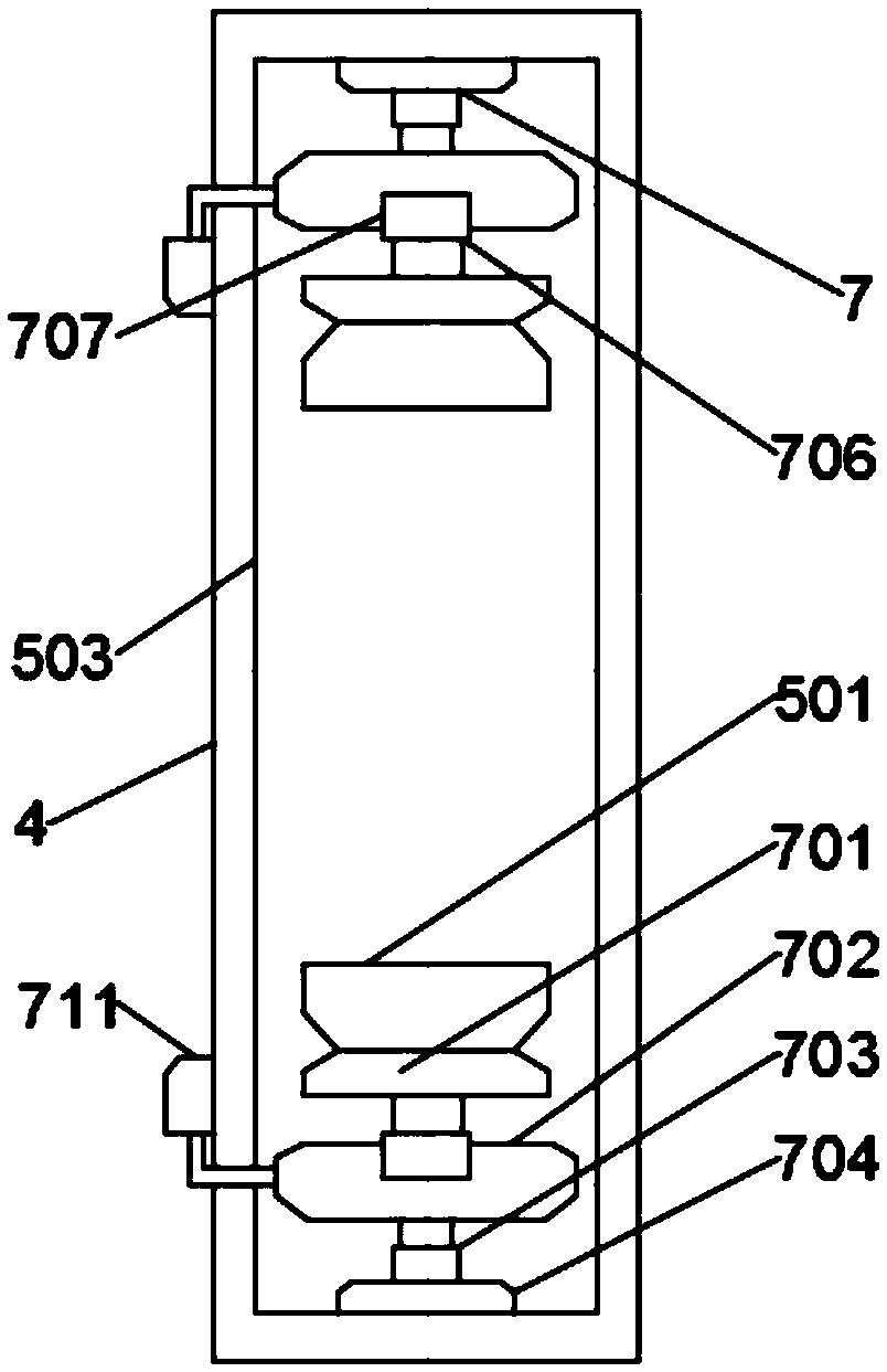Splitting machine deviation correcting device for machining capacitor metallized thin films