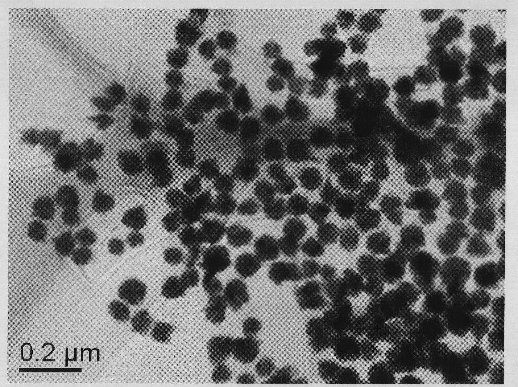 Method for preparing nanometer nickel powder by micro passage reaction vessel