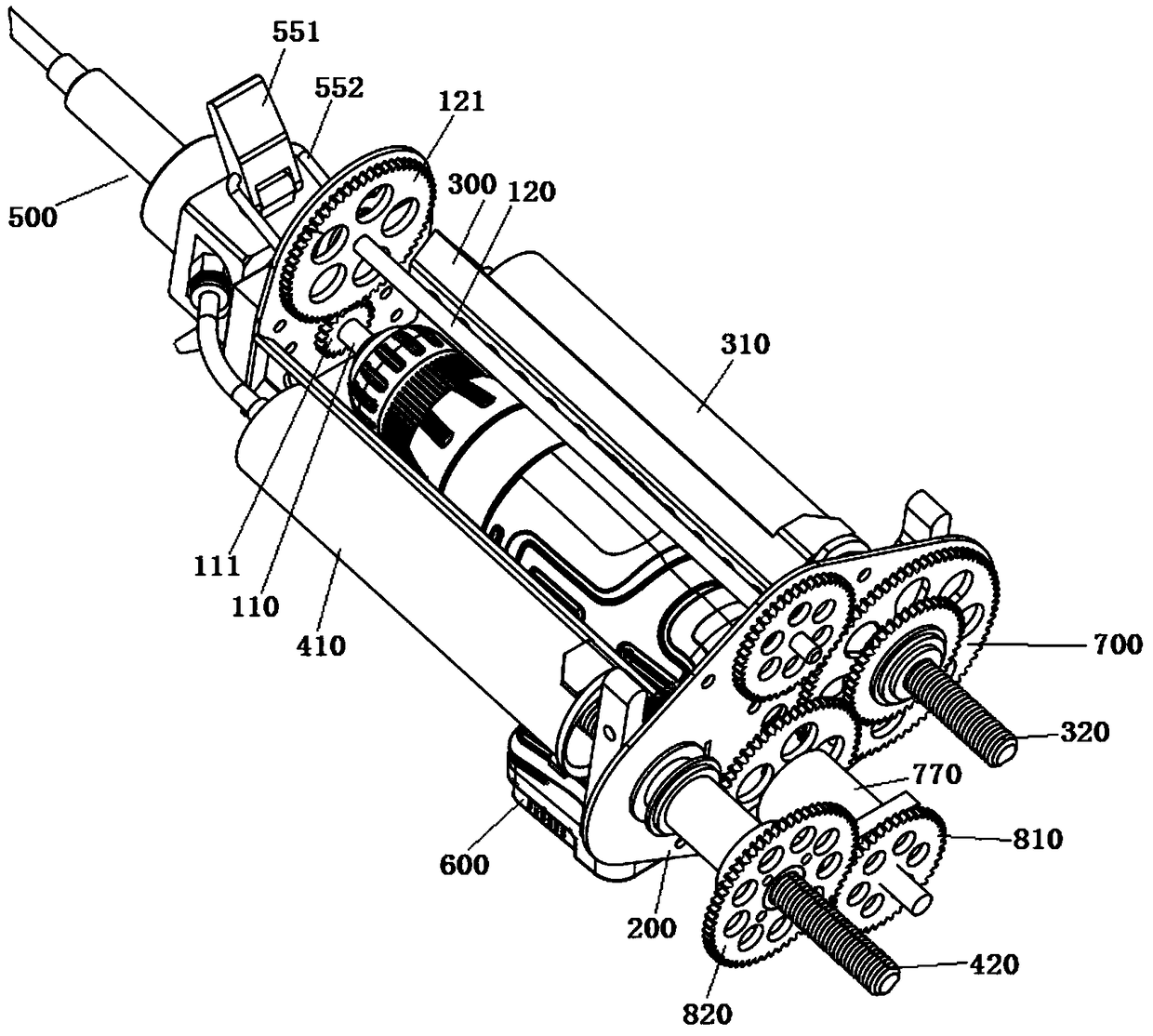 Portable putty spraying gun