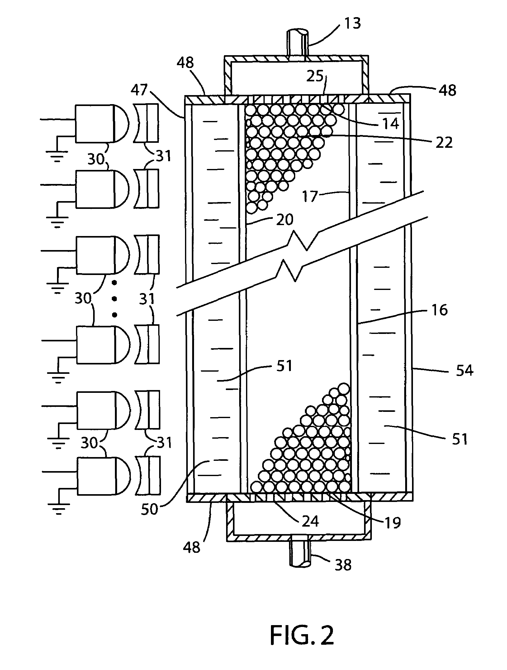 Method and apparatus for parallel synthesis of chain molecules such as DNA