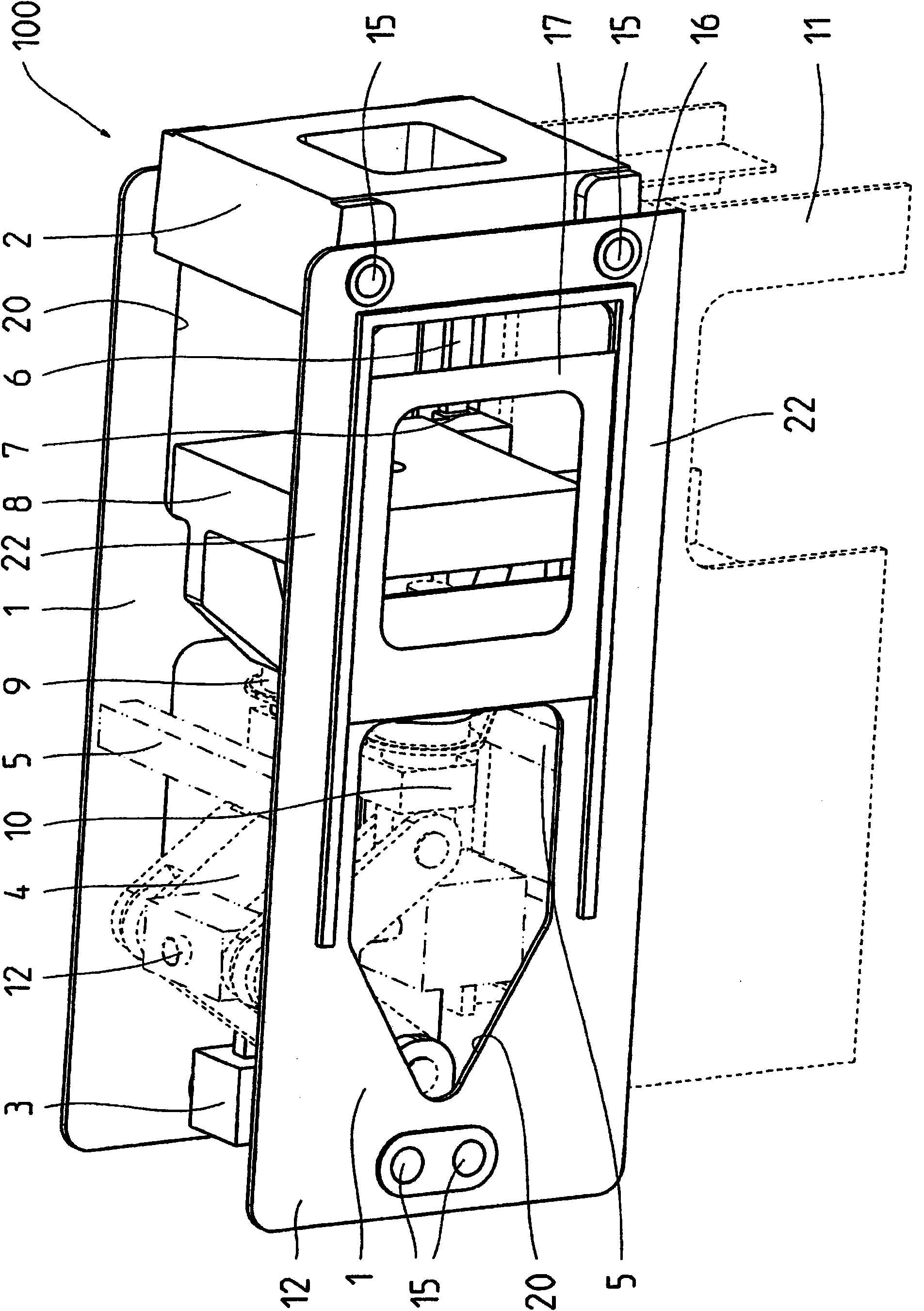 Injection molding machine with protective jacketing