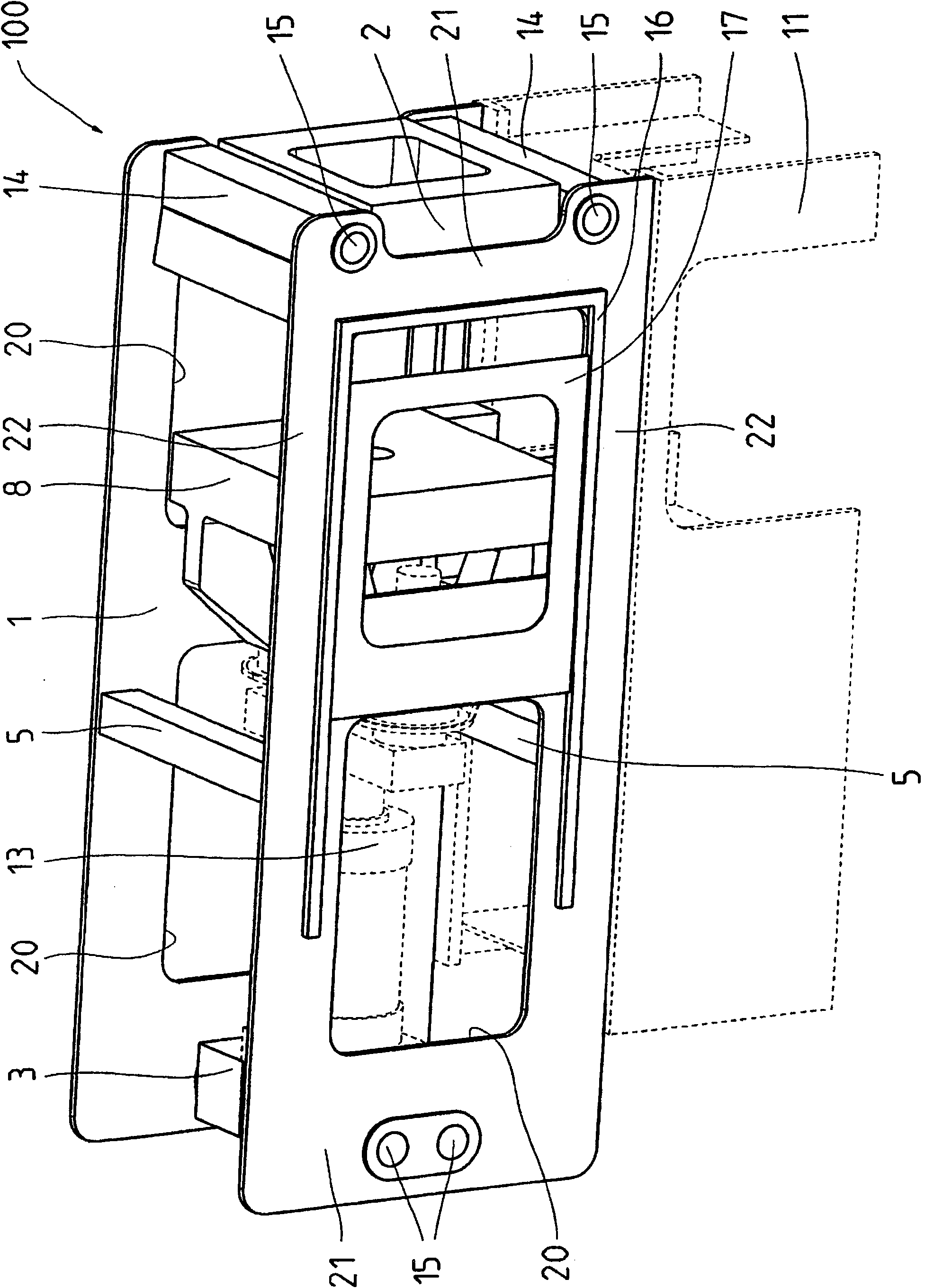 Injection molding machine with protective jacketing