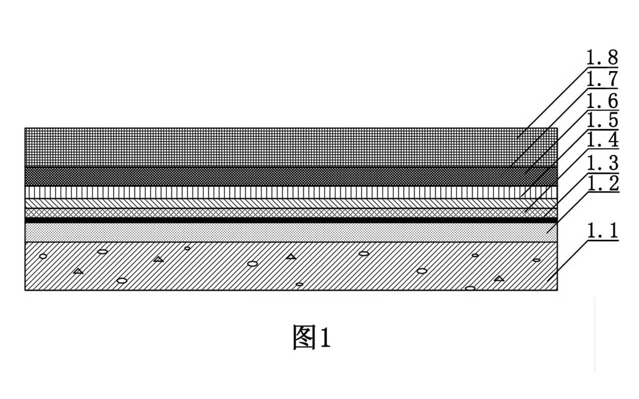 Roof ecological planting system and construction method thereof