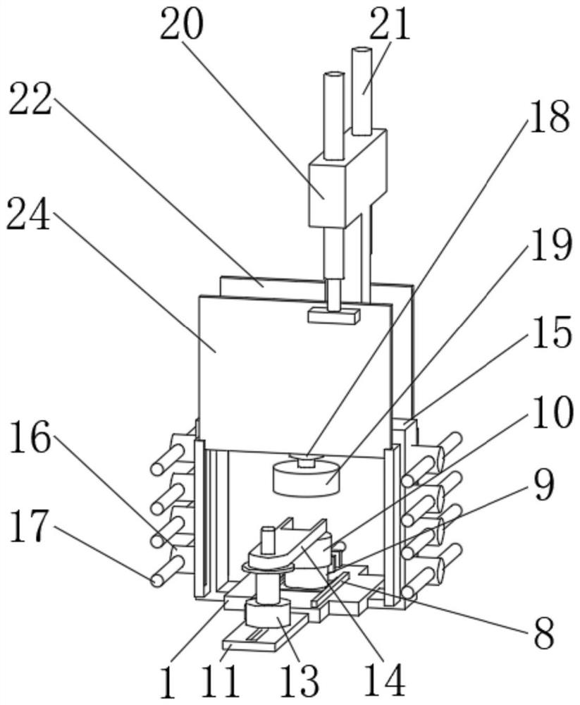 Knuckle forging die with double-layer bionic reinforcement