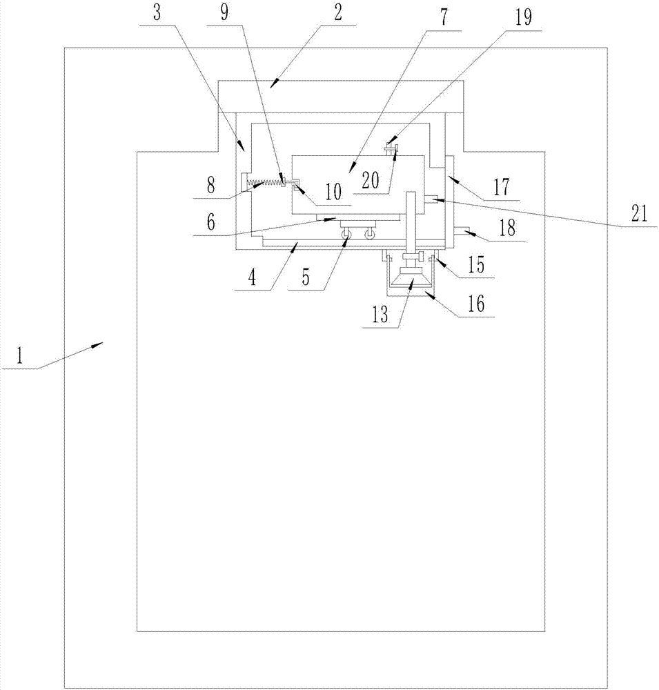 Additionally-installed elevator with function of automatic sterilization