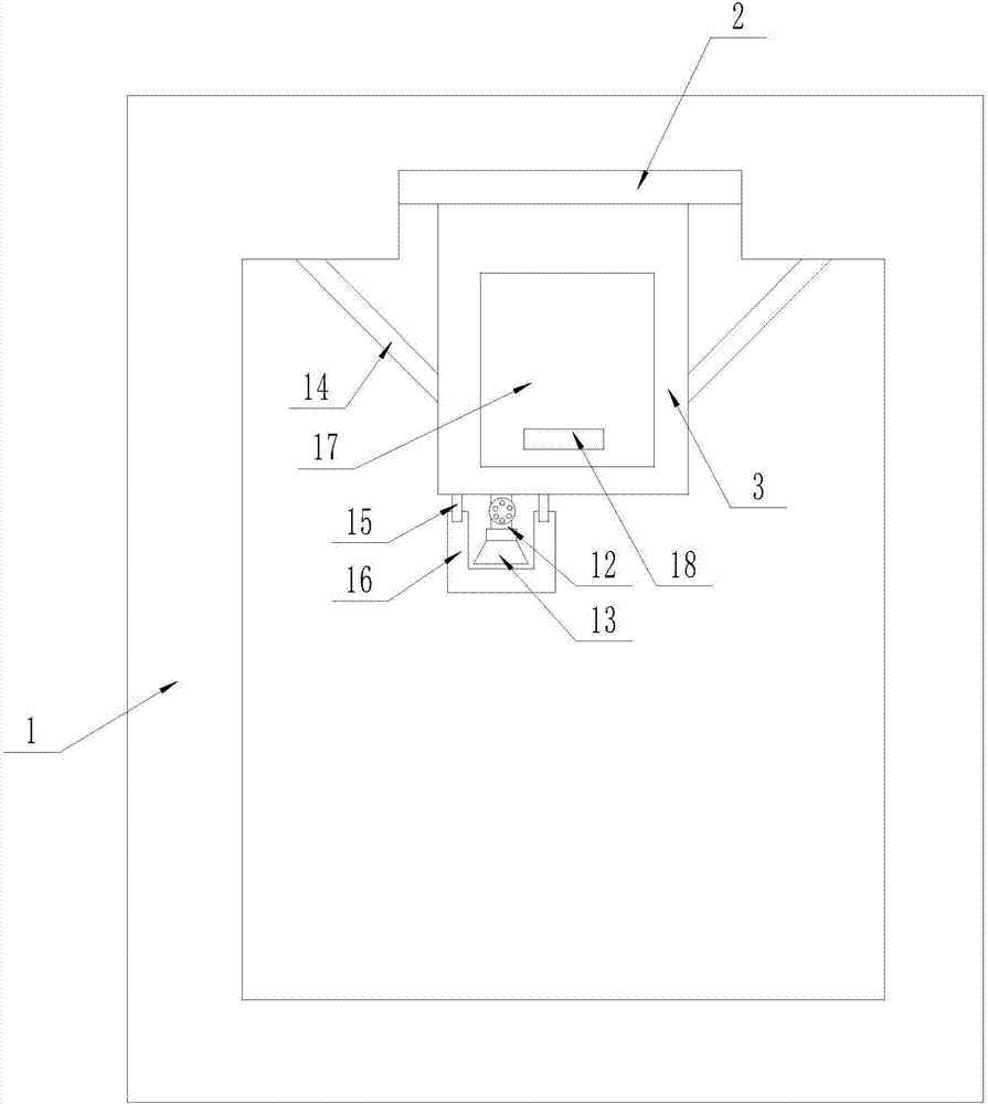 Additionally-installed elevator with function of automatic sterilization