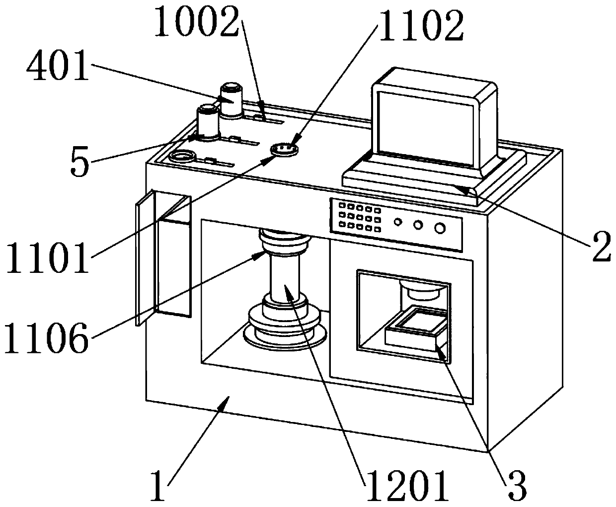 Integrated apparatus for tumor cell detection and extraction