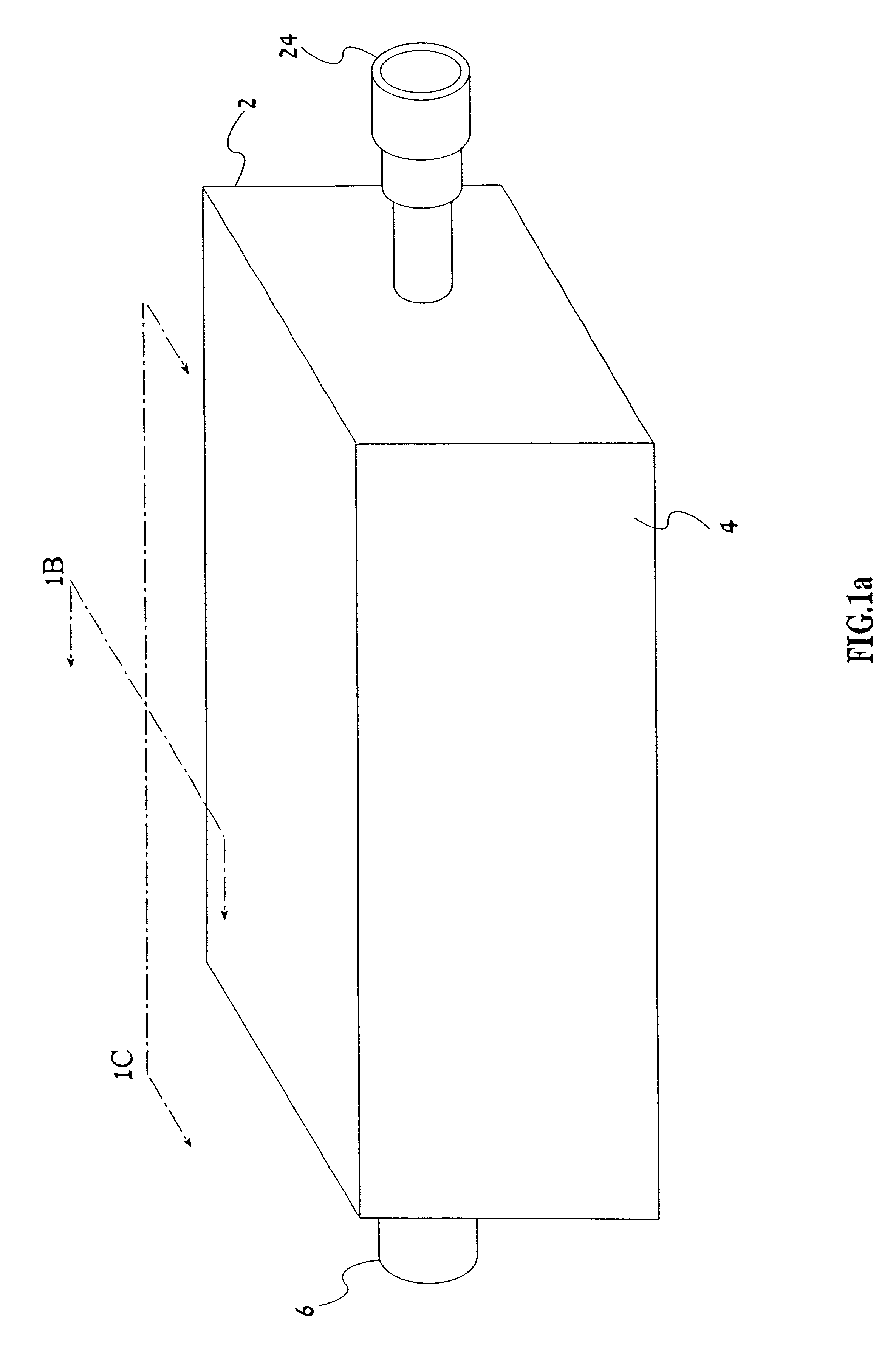 Device and method for performing a biological modification of a fluid