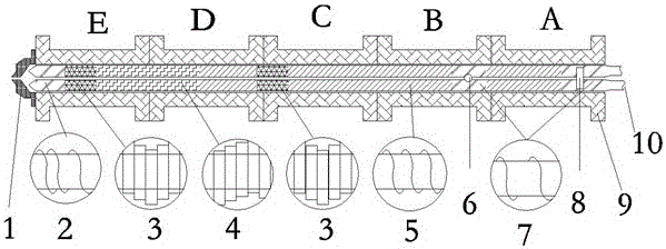 A method for preparing zinc caseinate by extrusion expansion method