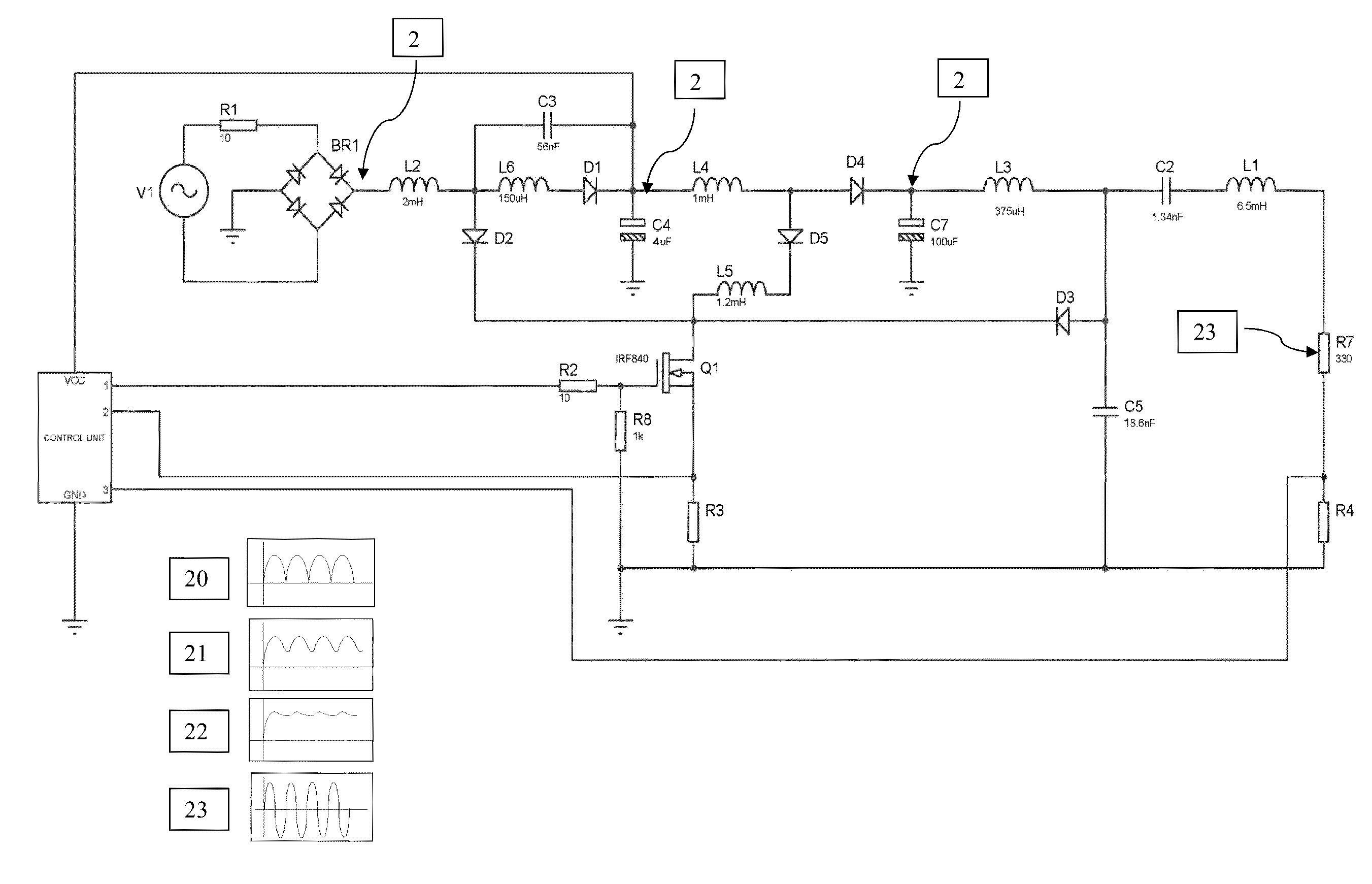 Electronic ballast