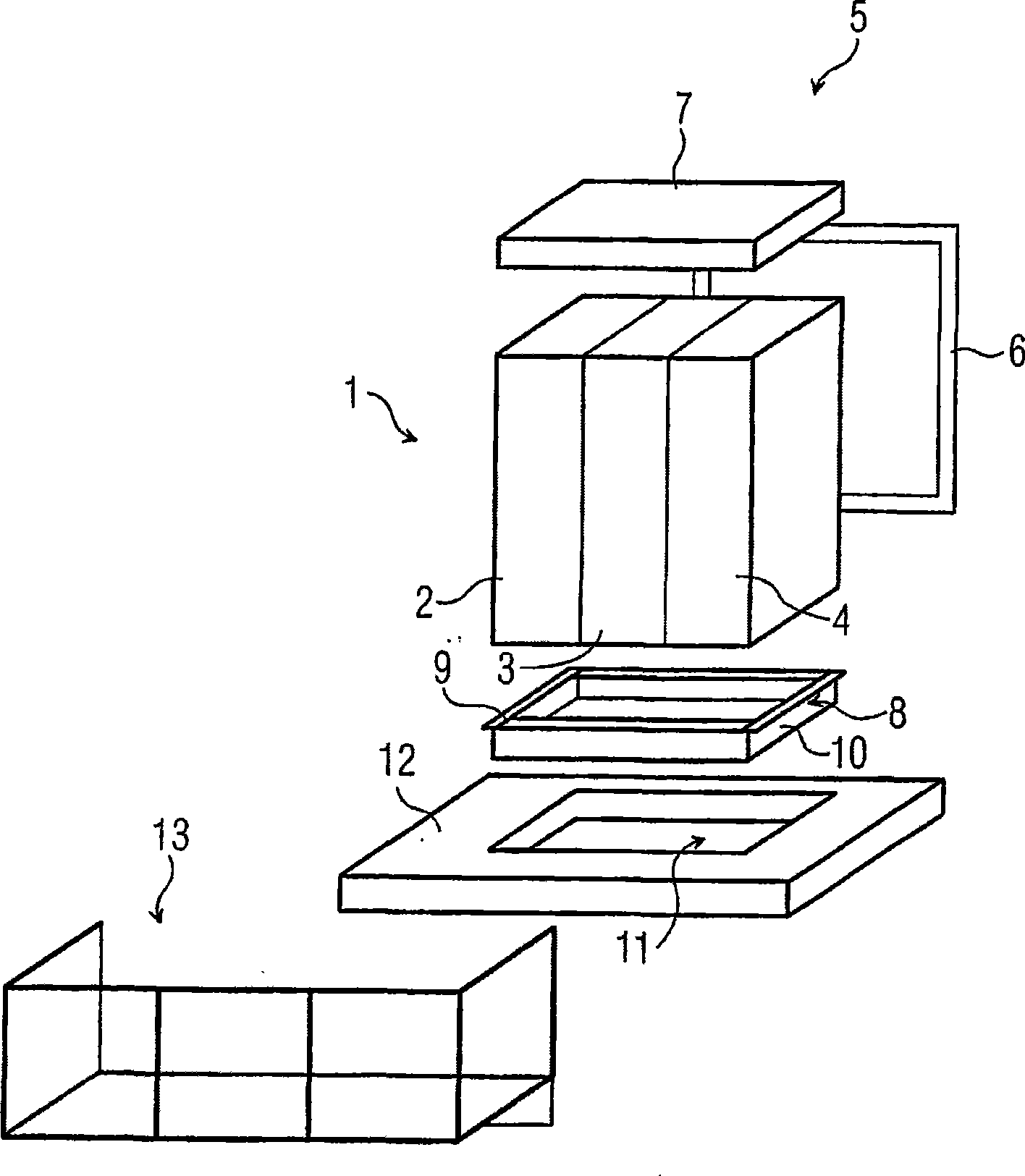 A movable switching station of a magnetic suspended railway system