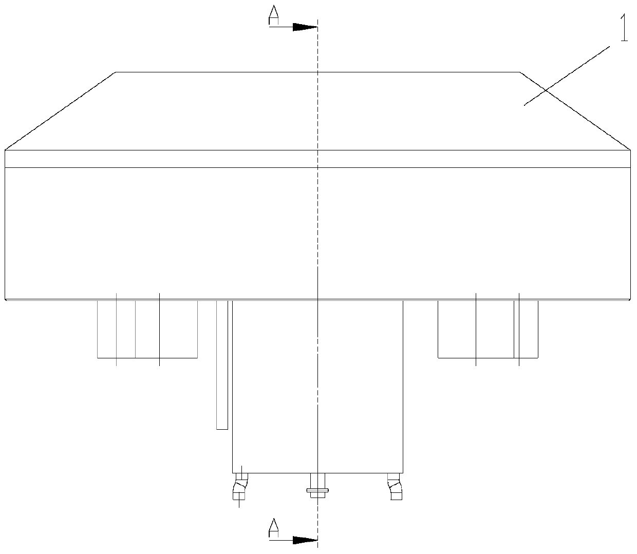 Photoresist collection cup structure to prevent wafer front and back side contamination