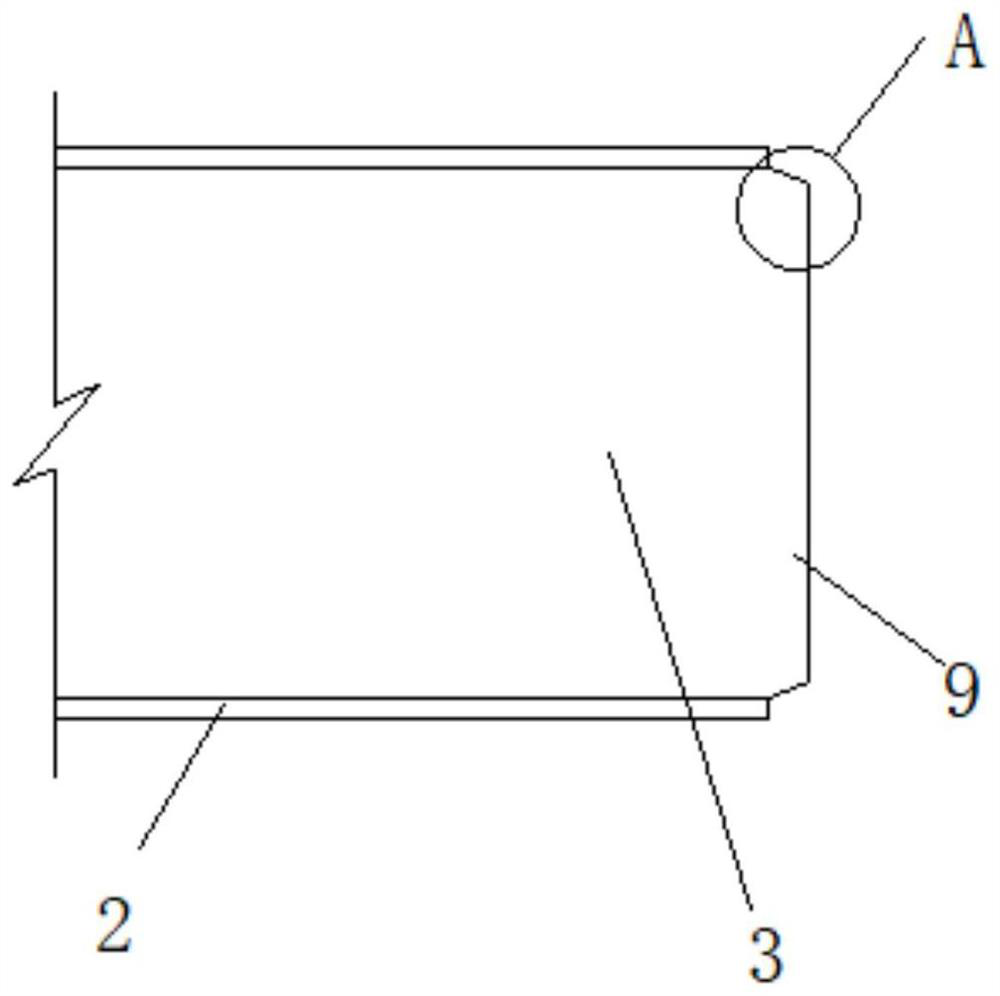 Butt-joint structure and butt-joint method for two plates with different thicknesses