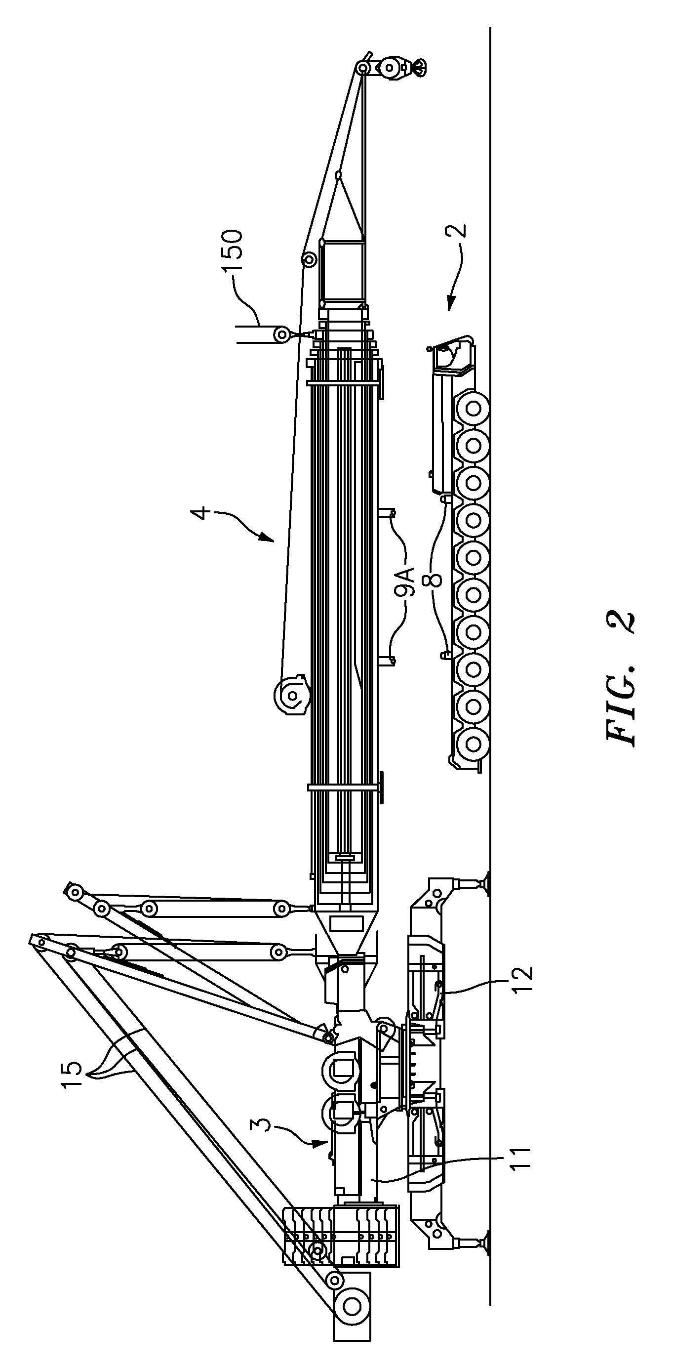 Modular mobile crane