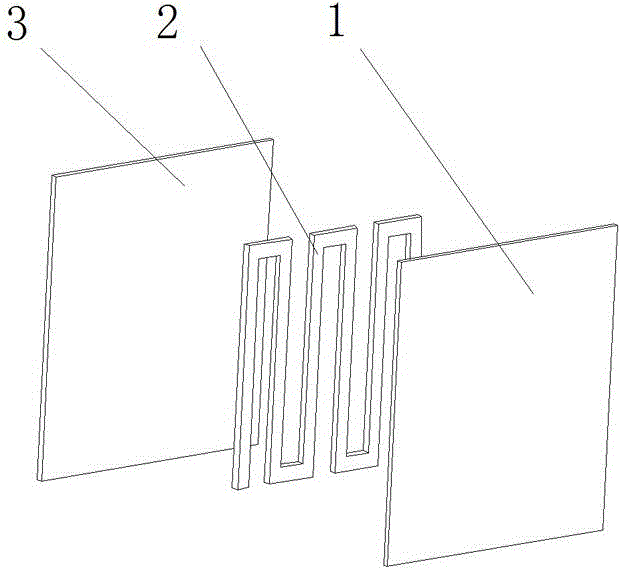 A vacuum shock absorption plate for a range hood and a range hood bellows using the same