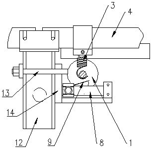 Spray dust suppression device along the belt