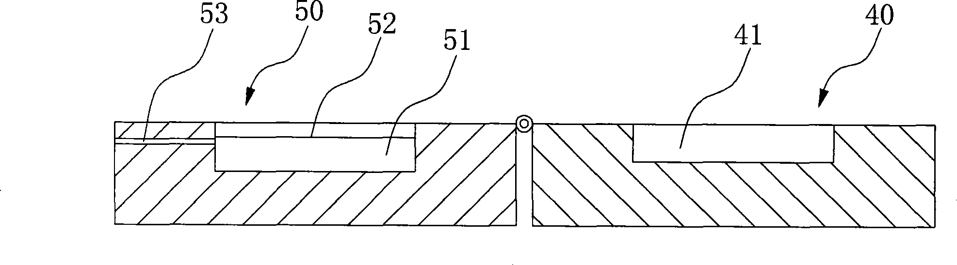 Novel composite flooring, mold thereof and processing method