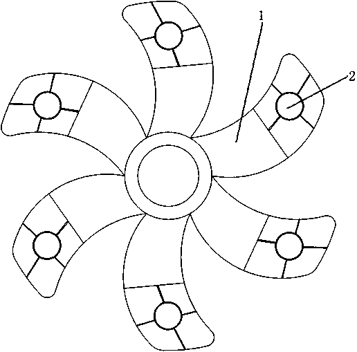 Piezoelectric vibration suppression system and vibration suppression method for hydroelastic vibration of marine propeller blade