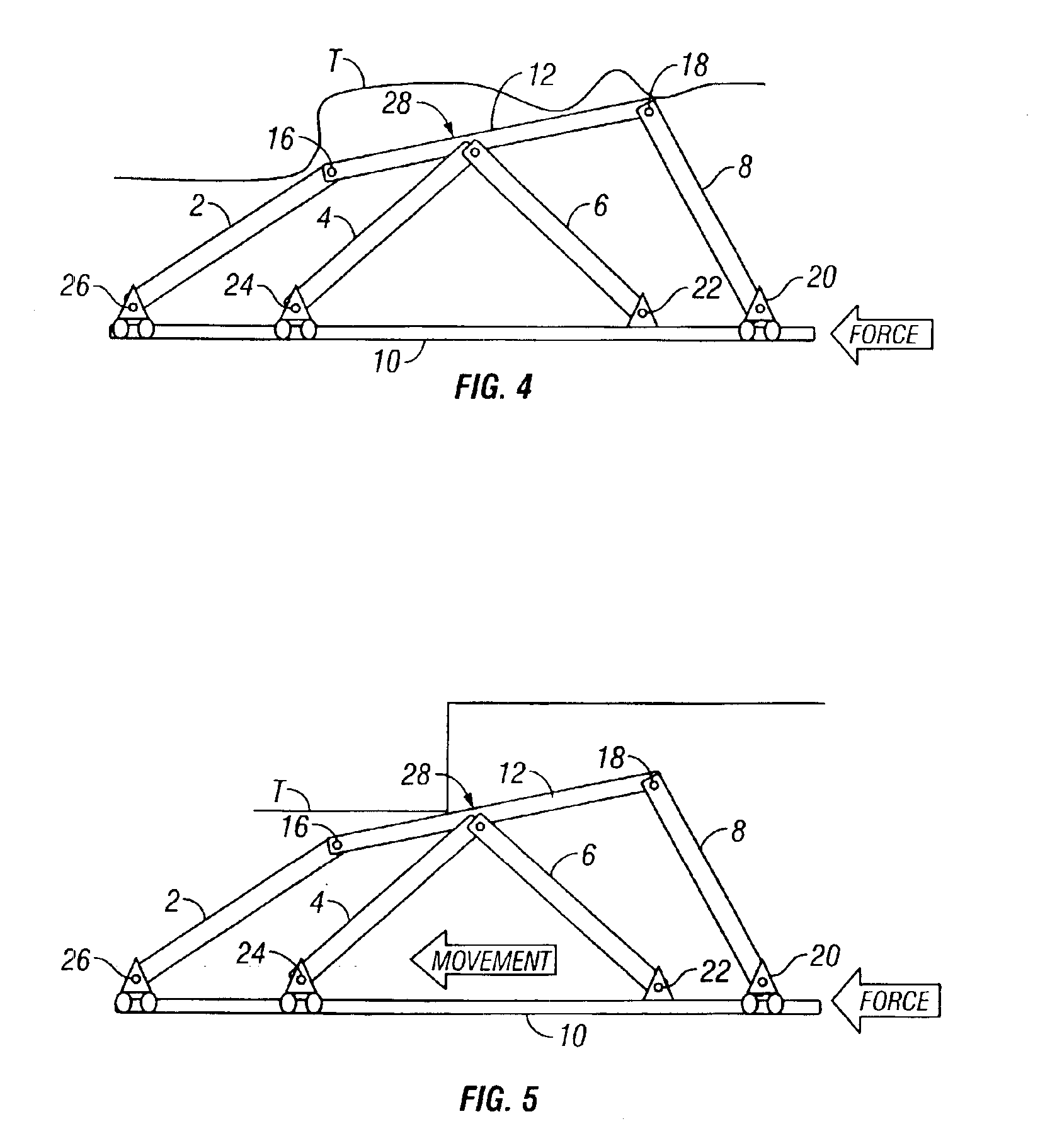 Mechanism that assists tractoring on uniform and non-uniform surfaces