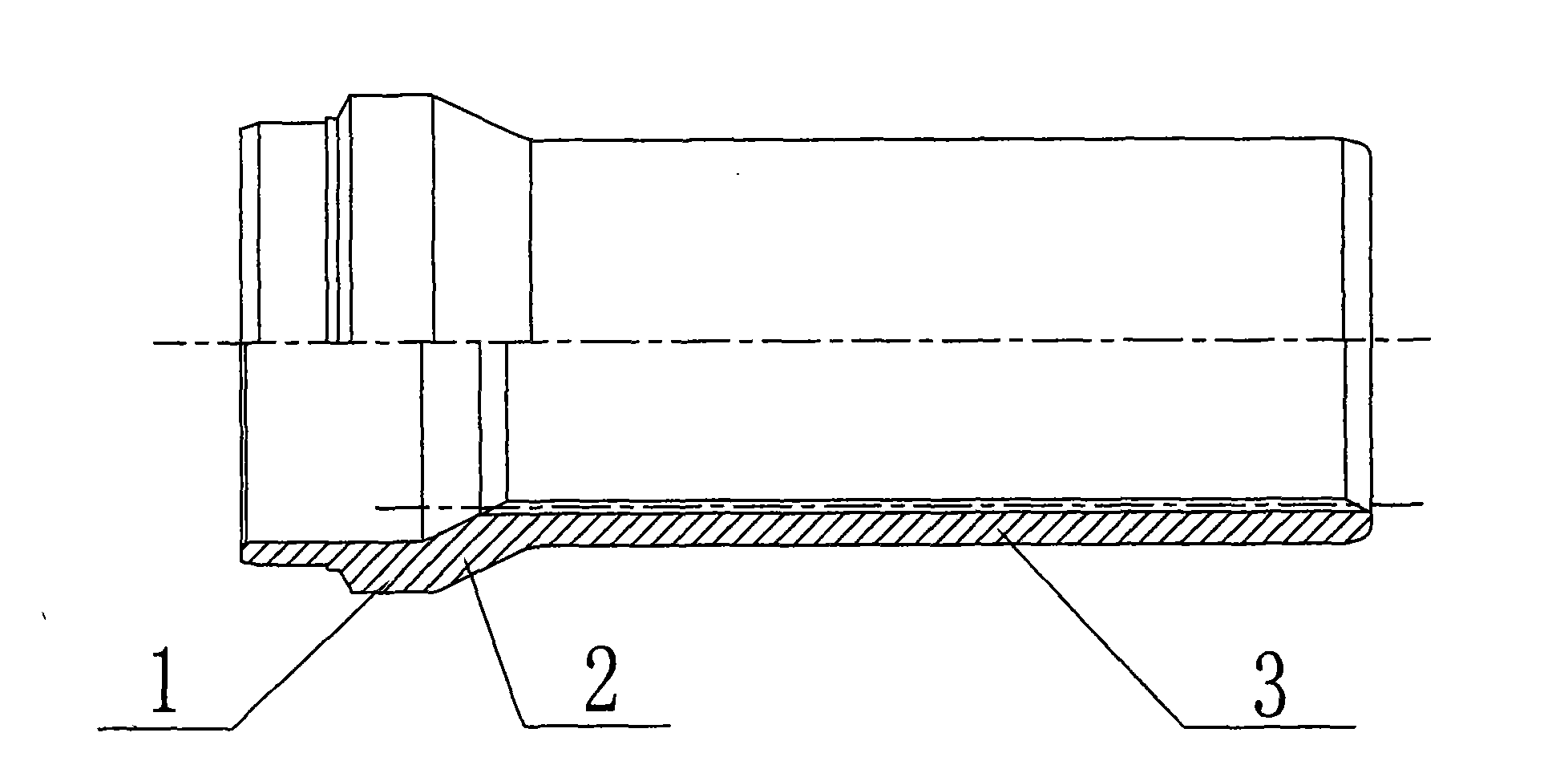 Cold extruding processing method of spline housing and spline housing produced by same
