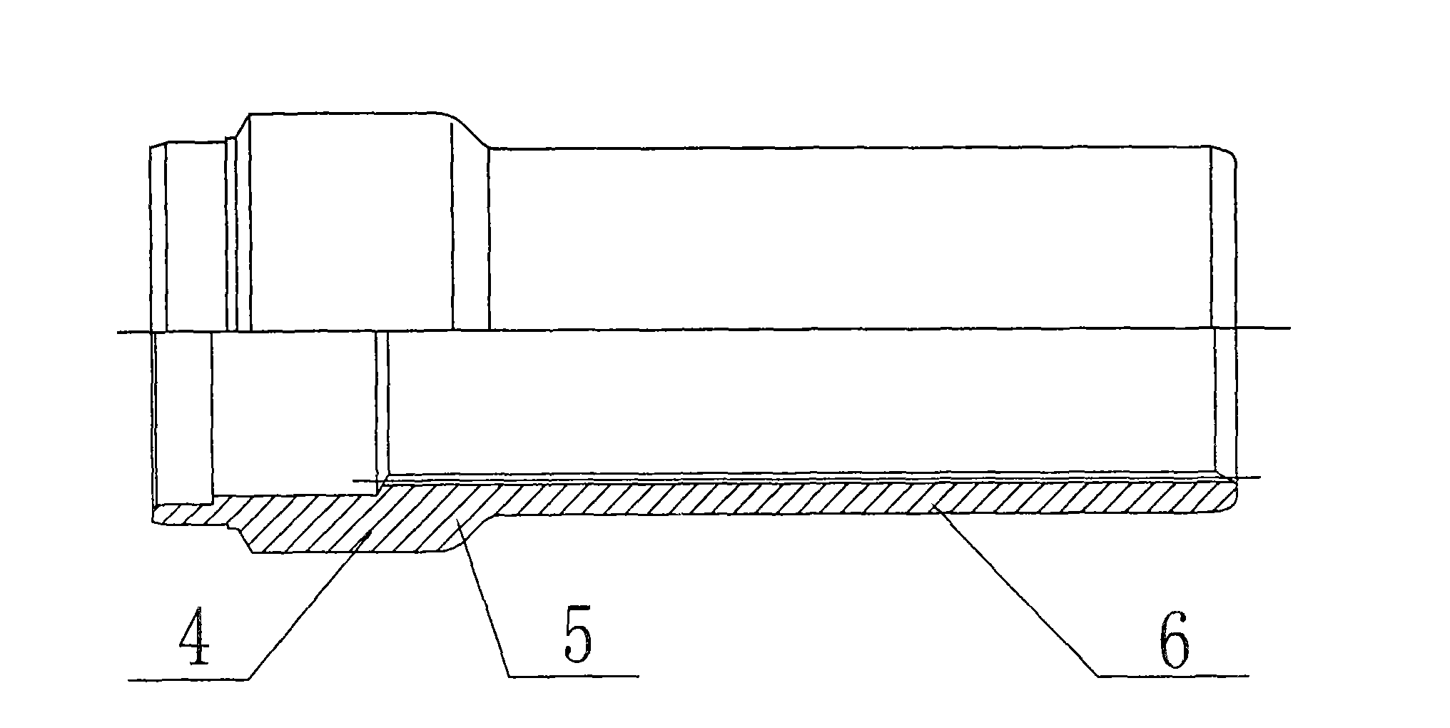 Cold extruding processing method of spline housing and spline housing produced by same