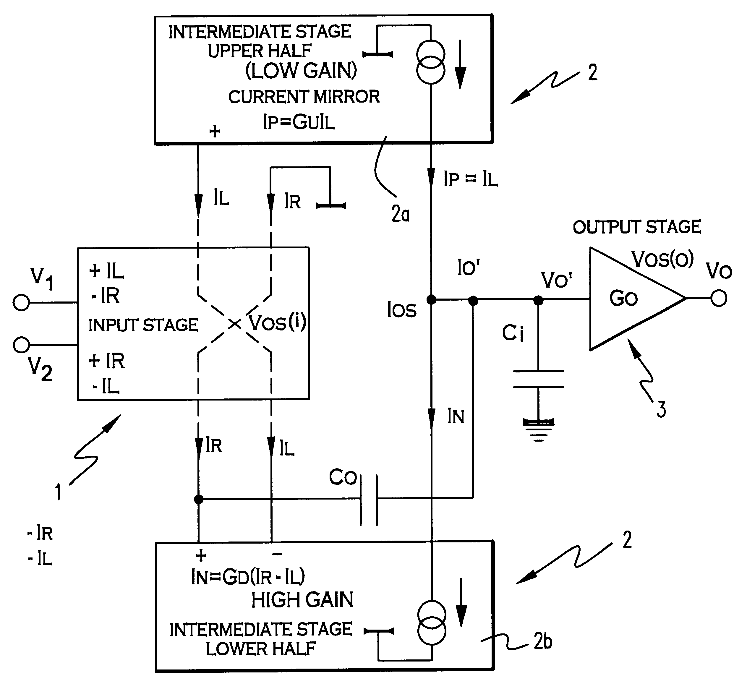 Amplifier with improved, high precision, high speed and low power consumption architecture